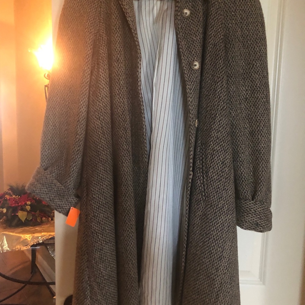 Tweed crop sleeveless woman cute  coat